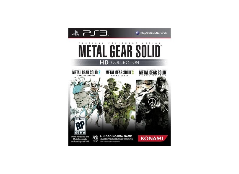 Jogo Metal Gear Solid HD Collection Konami PS3