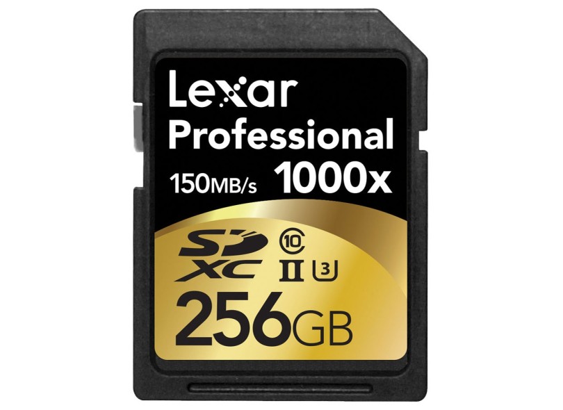Cartão de Memória SDXC Lexar Professional 256 GB LSD256CRBNA1000