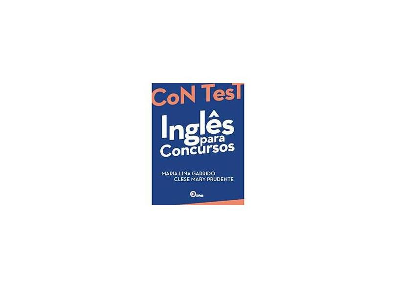 Con Test - Inglês Para Concursos - Clese Mary Prudente Correia - 9788578440251