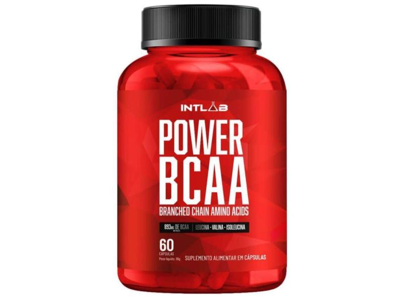 Suplemento BCAA IntLab 60 Cápsulas Aminoácidos com o Melhor Preço é no Zoom
