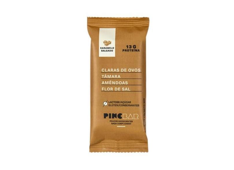 Barra De Proteína Caramelo Salgado Sem Açúcar Pincbar 50G