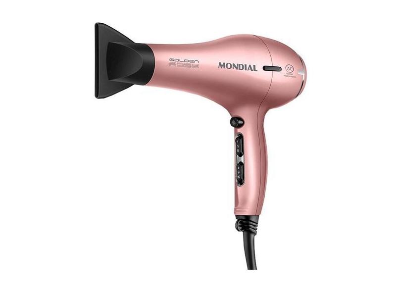 Secador De Cabelo Profissional Mondial Scp 01 2000W 220V 60Hz