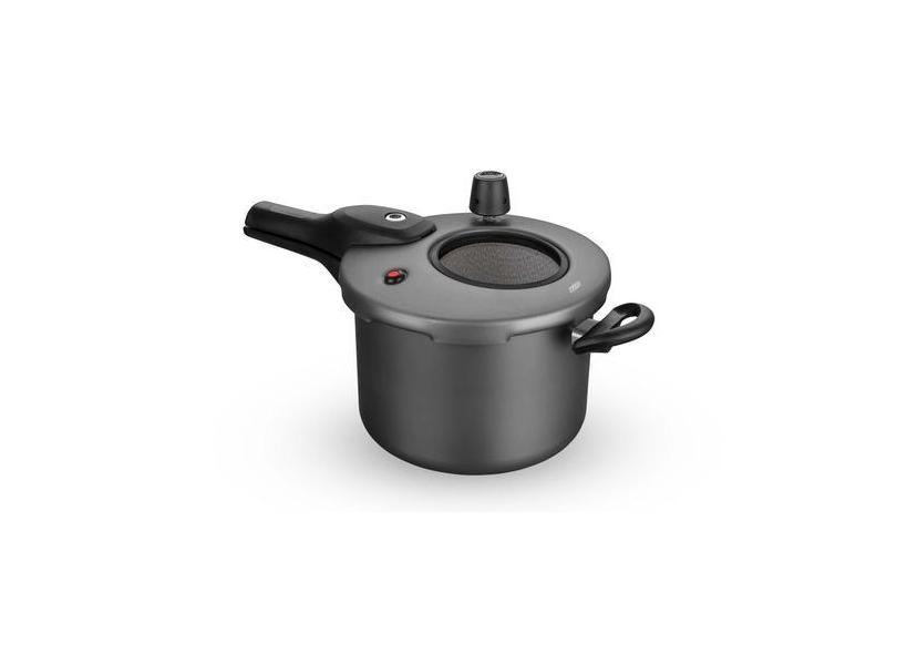 Panela De Pressão Superior Fech. Externo 4,5L Mta Grafite