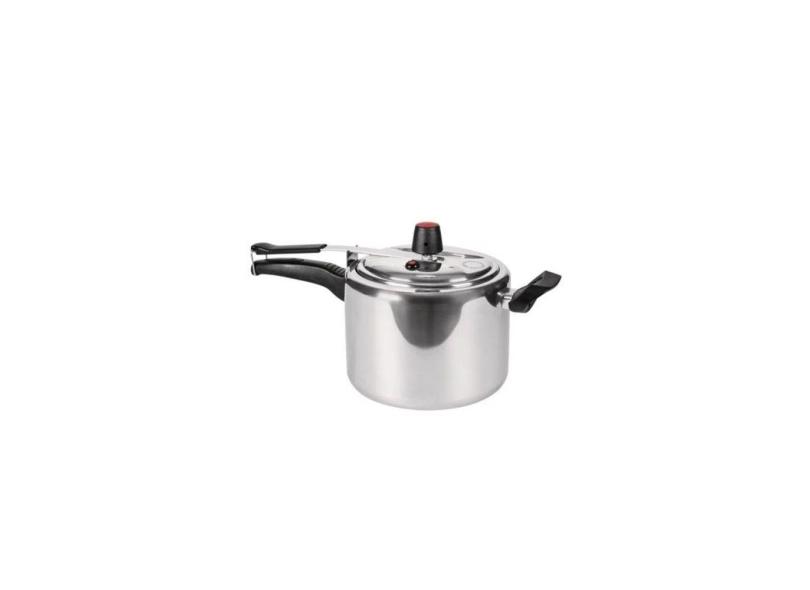 Panela de Pressão Polida 4,5 L Vapt - Brinox - Alumínio com 3 Sistemas de Segurança
