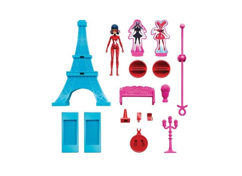 Boneca Miraculous Ladybug Torre Eiffel Sunny