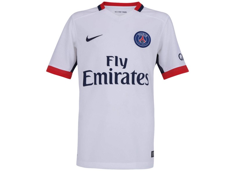 Camisa Torcedor PSG II 2015/16 Infantil sem Número Nike