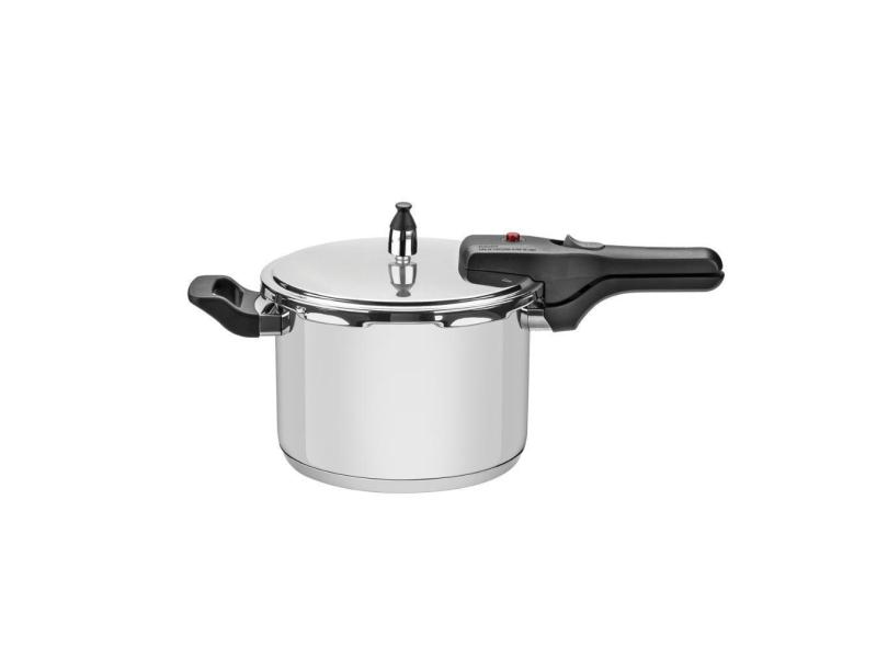 Panela De Pressão Tramontina Brava Inox Fundo Triplo 6 L