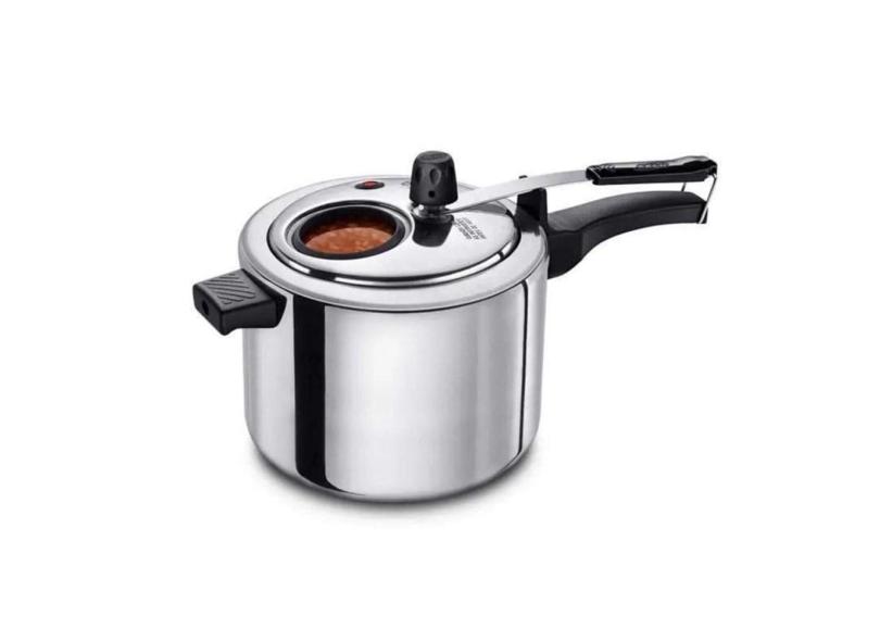 Panela de Pressão 3L Polida Visor N20 Inox