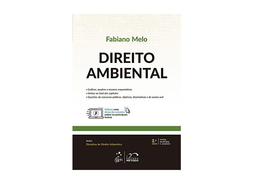 Direito Ambiental - 2ª Ed. 2017 - Melo, Fabiano - 9788530975654