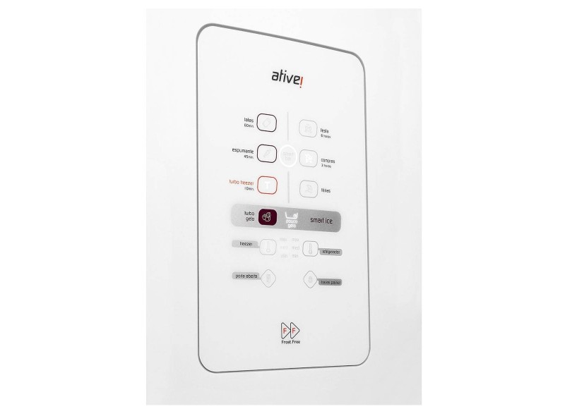 Geladeira Brastemp Ative! Frost Free Duplex 403 Litros Smart Bar BRM48NB