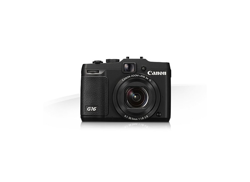 Câmera Digital Canon PowerShot 12.1 MP Full HD G16