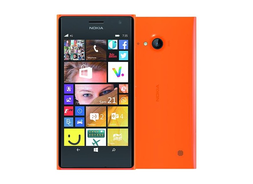 Smartphone Nokia Lumia 735 8GB Windows Phone 8.1 3G Wi-Fi 4G