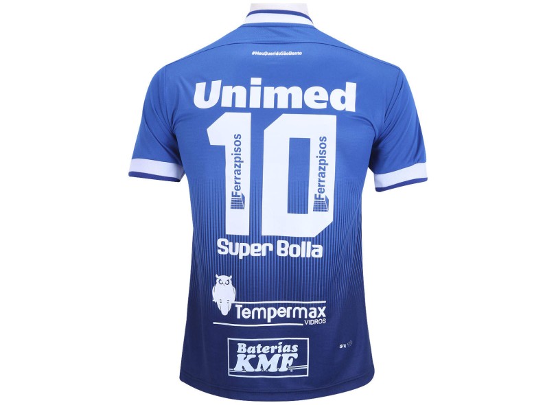Camisa Jogo São Bento I 2015 com Número Super Bolla