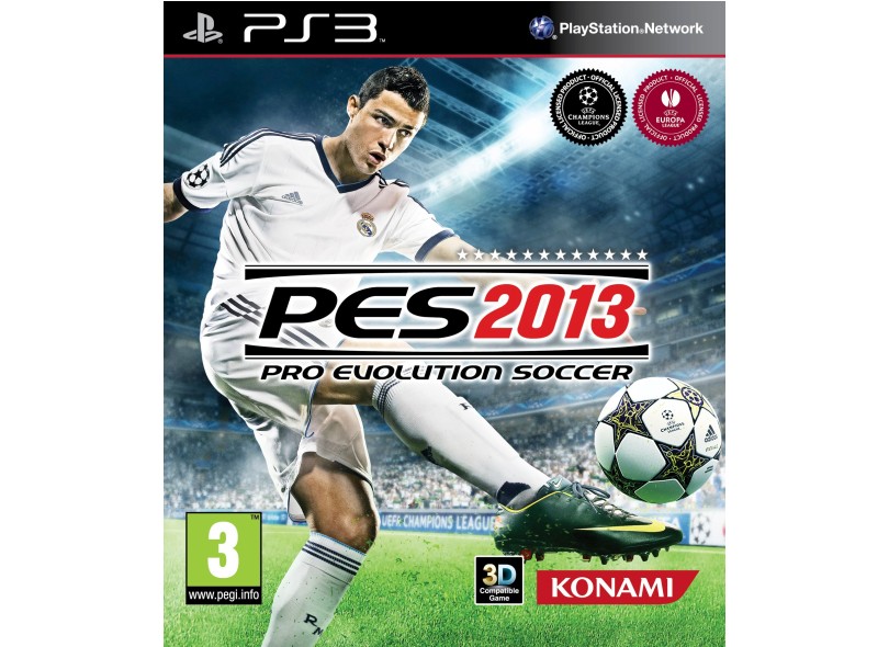Jogo Pro Evolution Soccer 2013 Konami PlayStation 3