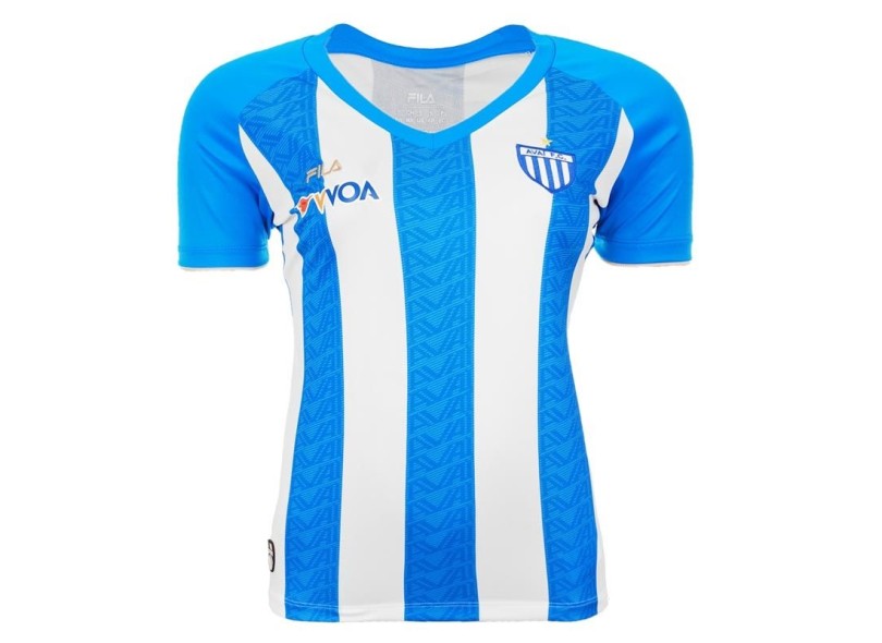 Camisa Torcedor feminina Avaí I 2015 com Número Fila