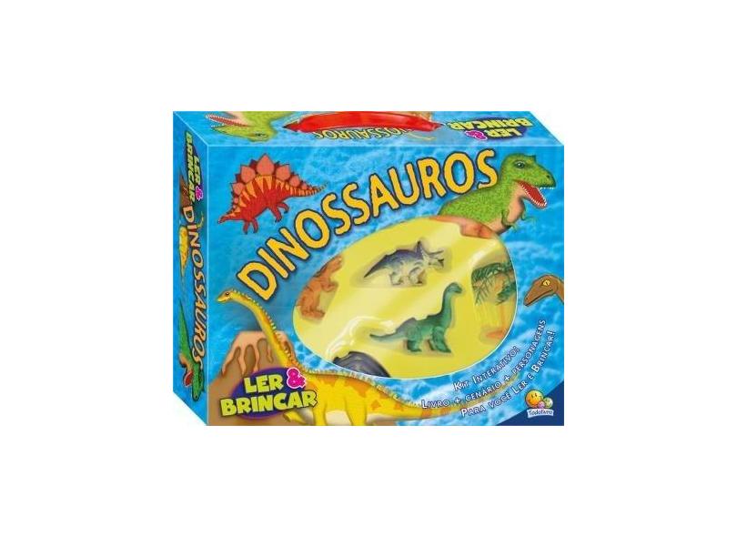 Dinossauros - Col. Ler & Brincar - Todolivro - 9788537625828