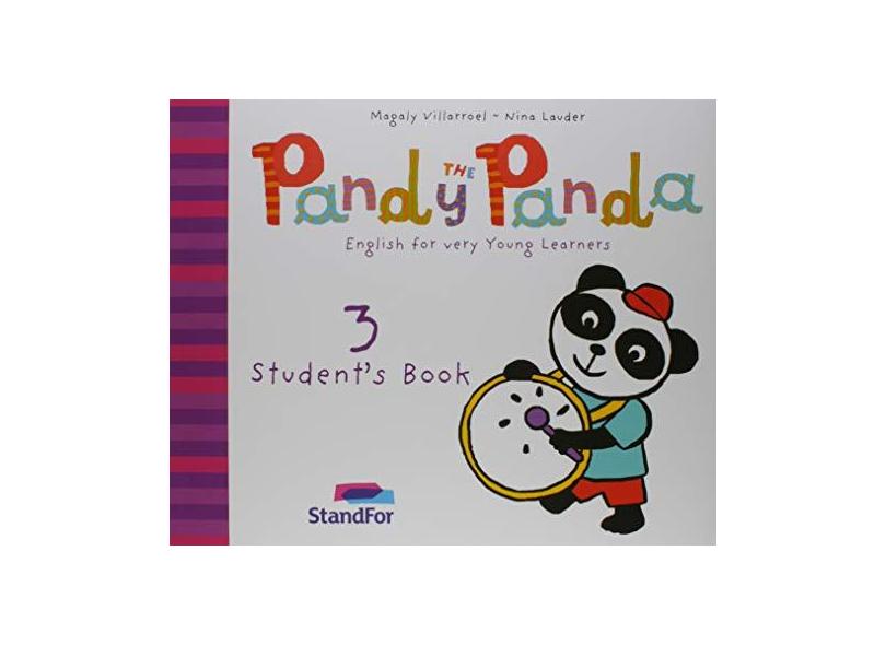 Pandy the Panda. Educação Infantil III - Caixa: Student's Book - Magaly Villarroel - 7898592137333