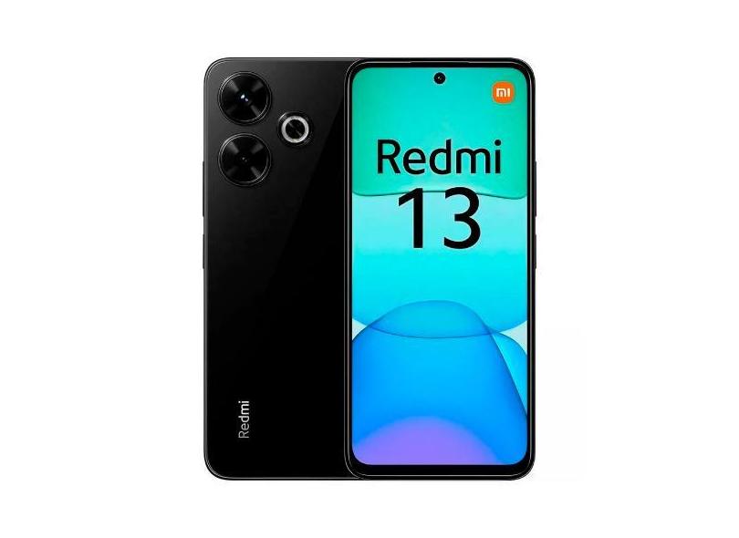 Smartphone Xiaomi Redmi 13 Global 128GB 6GB RAM Dual SIM Tela 6.79" - 