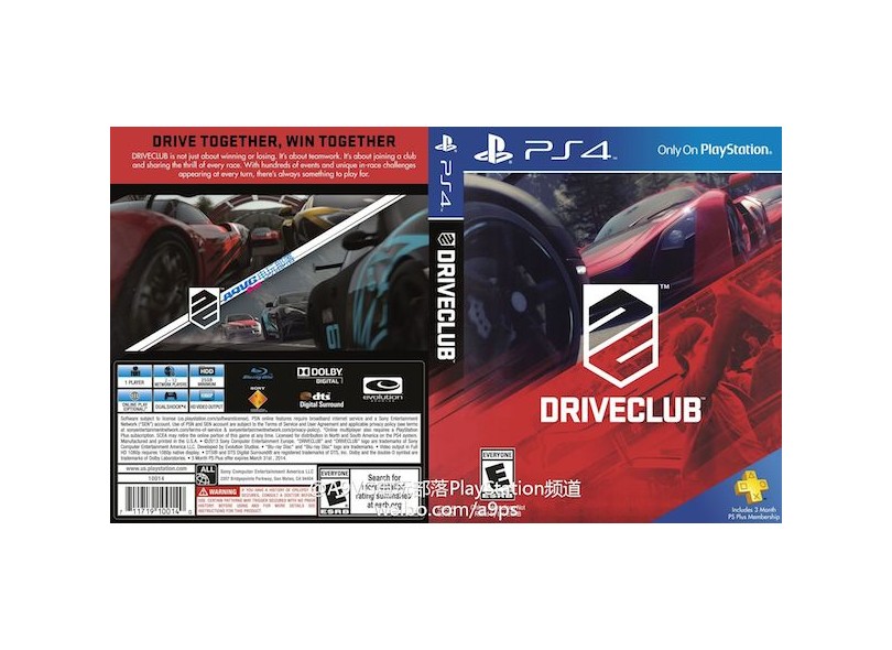 Jogo Drive Club PS4 Sony