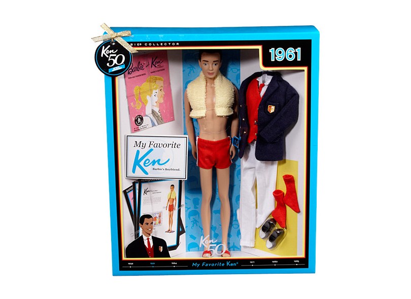 Boneco Ken da Barbie Vintage 1961 T7668 Mattel