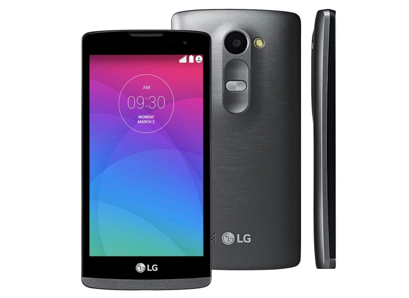 Smartphone LG Leon H342F 2 Chips 8GB Android 5.0 (Lollipop) 3G 4G Wi-Fi