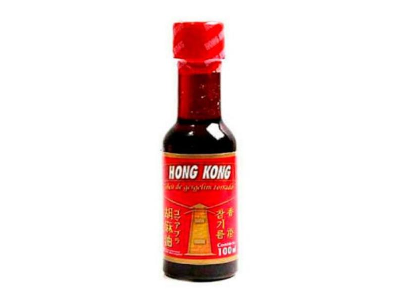 Óleo De Gergelim Torrado 100ml - Hong Kong
