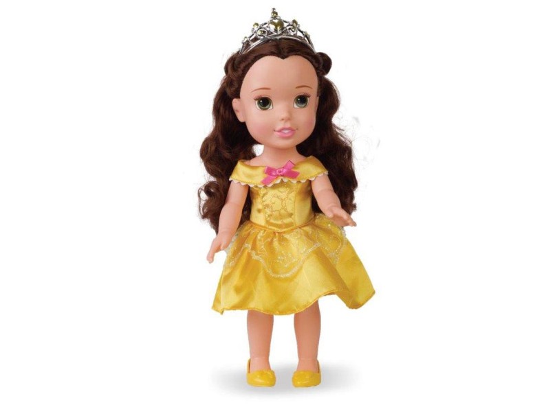 Boneca Princesas Disney Minha Primeira Princesa Grande Bela Mimo