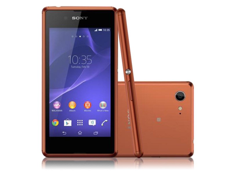 Smartphone Sony peria E3 D2202 4GB Android 4.4 (Kit Kat) Wi-Fi