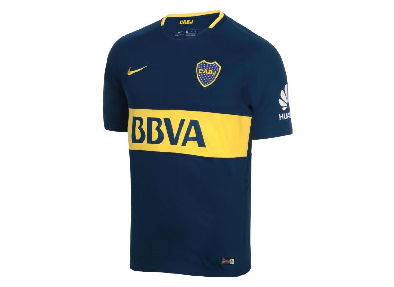 Camisa Torcedor Boca Juniors I 2017/18 Nike