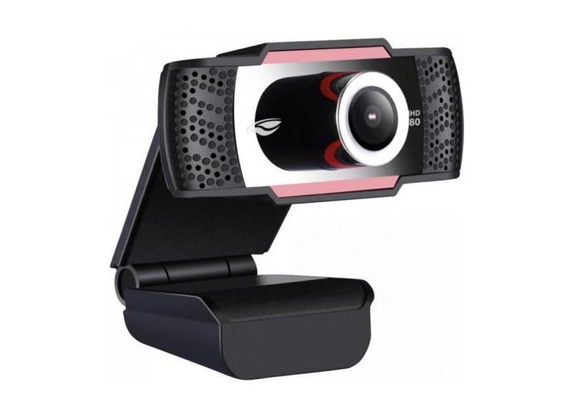Webcam C3Tech WB-100BK Full HD 1080P Preto F002