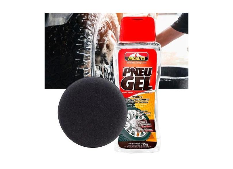 Proauto Limpa Pneu Gel Mais Aplicador - PROAUTO/AUTO CRAZY
