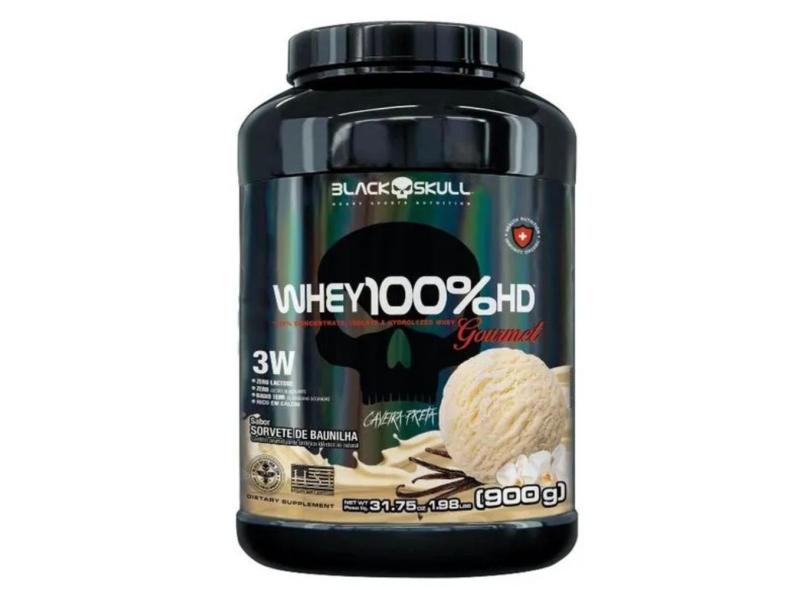 Whey 100% Hd Gourmet Pote 900G Blackskull