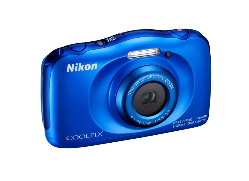 Câmera Digital Nikon Coolpix 13.2 MP Full HD S33