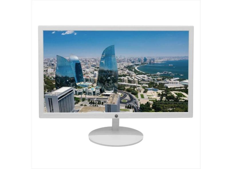 Monitor LED 23 Brazil PC 23WBR-75 - 1600x900 - 75Hz - 5ms - Furação Vesa - HDMI e VGA - Branco