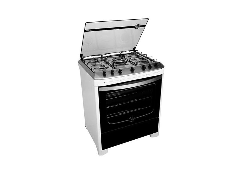 Fogão GE Cook FGGE005PCODA0BR 5 bocas Branco