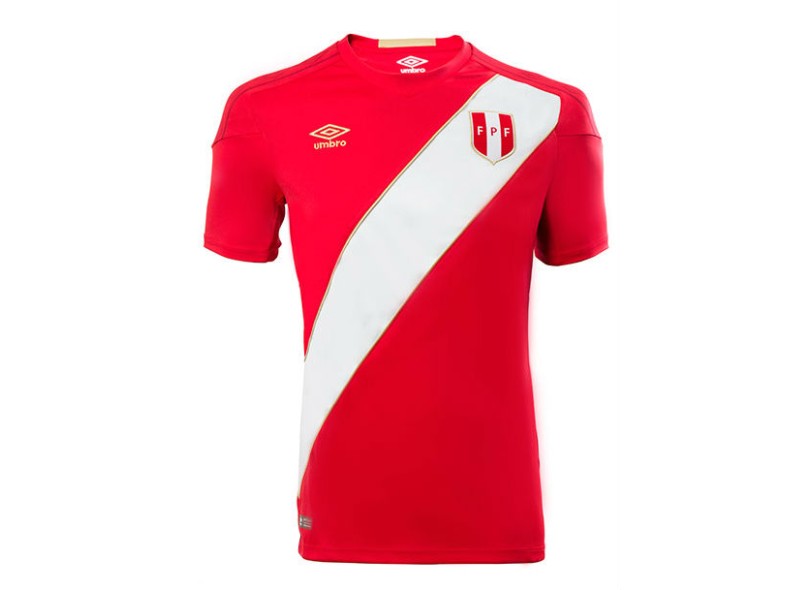 Camisa Peru II 2018/19 sem Número Umbro