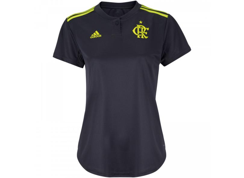 Camisa Torcedor Feminina Flamengo III 2019/20 Adidas