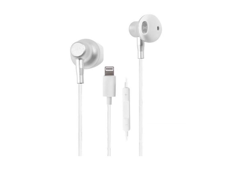 Fone de Ouvido Yookie XP210 com Microfone e Cabo de 1.2 Metros - Prata