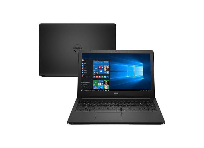 Notebook Dell Inspiron 5000 Intel Core i3 6006U 4GB de RAM HD 1 TB 15,6" Windows 10 Home i15-5566
