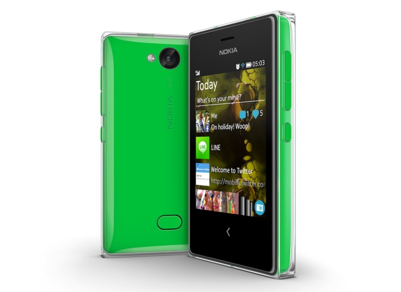 Celular Nokia Asha 503 2 Chips Wi-Fi