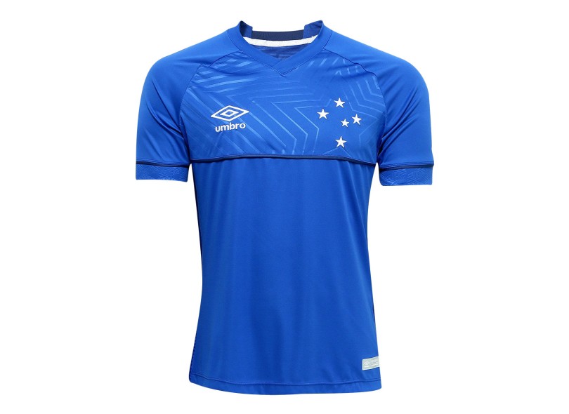 Camisa Torcedor Cruzeiro I 2018/19 Sem Número Umbro