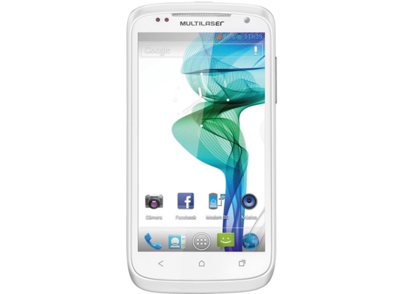 Smartphone Multilaser Prime P3231 Câmera 8,0 MP 2 Chips 4GB Android 4.0 (Ice Cream Sandwich) Wi-Fi 3G