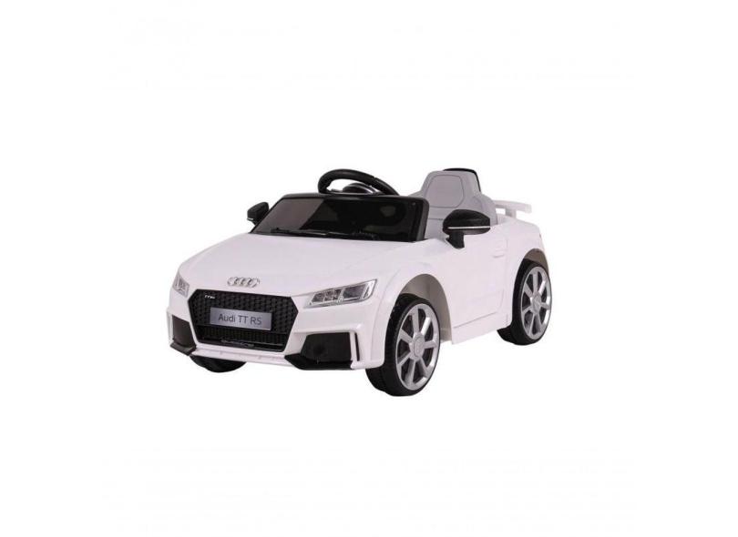 Carrinho Elétrico Branco Audi Tt Rs 2.4Ghz 12V Bel Brink