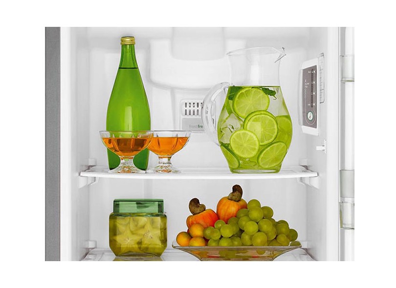 Geladeira Consul Frost Free Duplex 263 Litros Inox CRM33E