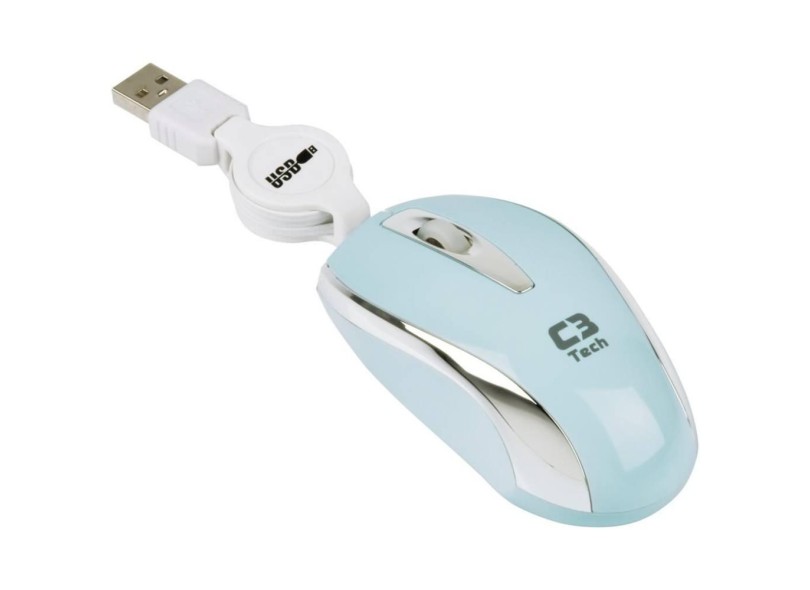 Mini Mouse Óptico USB MS2209-2 - C3 Tech