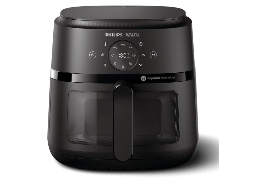 Fritadeira Airfryer Digital Philips Walita NA230 Série 2000 xl 1700W 6,2L Preta