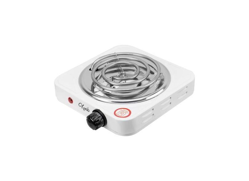 Fogao Eletrico Krab KBCE1001 - 1000W - 1 Boca - 220V - Branco - Quanta