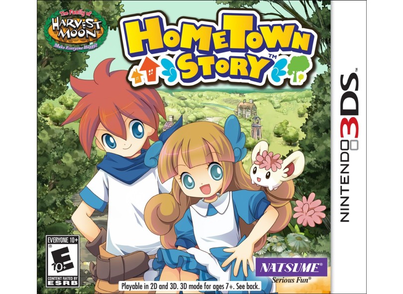 Jogo Hometown Story Natsume Nintendo 3DS