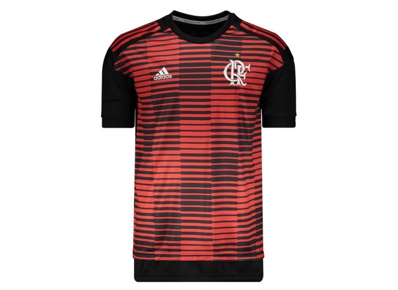 Camisa Treino Longline Flamengo 2018/19 Adidas