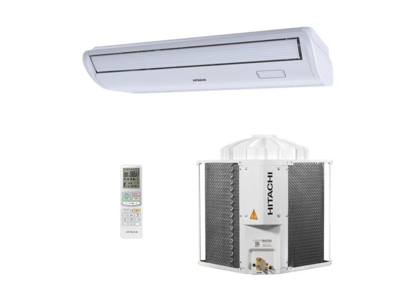 Ar Condicionado Split Piso Teto Convencional Hitachi 34.000 BTUs Frio Aircore 500 220V Monofásico